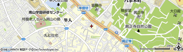 愛知県名古屋市昭和区広路町石坂80-24周辺の地図