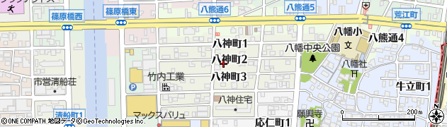 愛知県名古屋市中川区八神町2丁目48周辺の地図