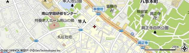 愛知県名古屋市昭和区広路町石坂44周辺の地図