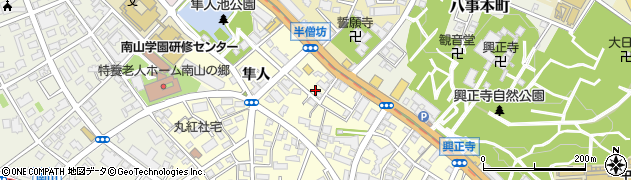 愛知県名古屋市昭和区広路町石坂48周辺の地図