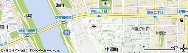 愛知県名古屋市中川区中須町45周辺の地図