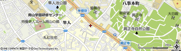 愛知県名古屋市昭和区広路町石坂47周辺の地図