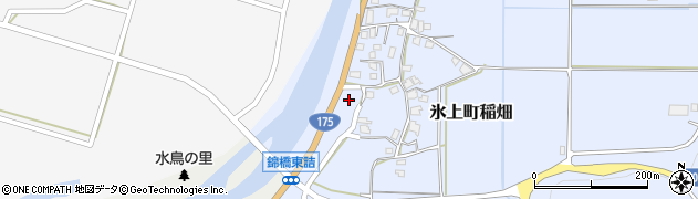 兵庫県丹波市氷上町稲畑748周辺の地図