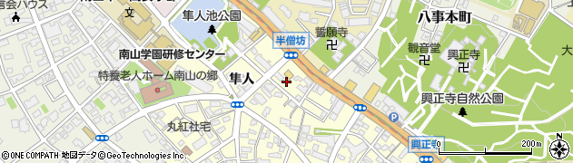 愛知県名古屋市昭和区広路町石坂51周辺の地図