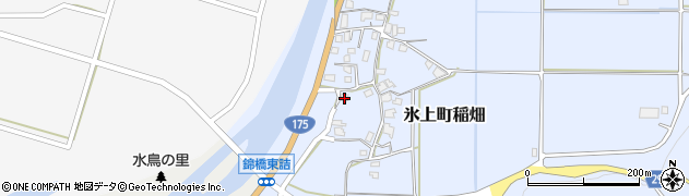 兵庫県丹波市氷上町稲畑750周辺の地図