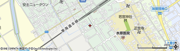 滋賀県近江八幡市安土町常楽寺156周辺の地図