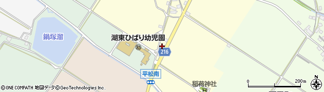 滋賀県東近江市平松町1426周辺の地図