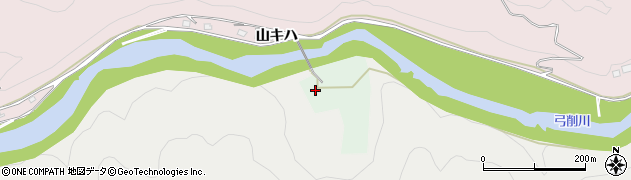 京都府京都市右京区京北柏原町高瀬周辺の地図
