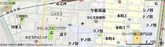 ロイヤルステージ蟹江管理室周辺の地図