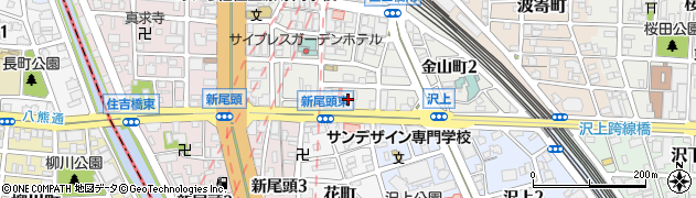 愛知県労働者福祉基金協会　ハートフルセンター・ブライダルｉｎ周辺の地図