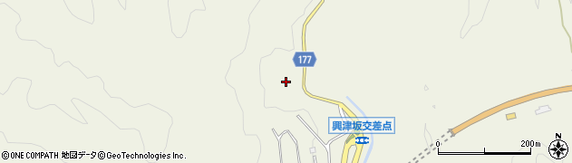 千葉県勝浦市興津周辺の地図