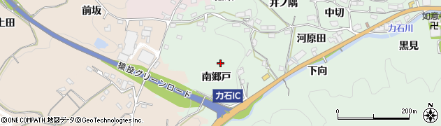 愛知県豊田市力石町（南郷戸）周辺の地図