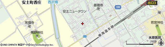 滋賀県近江八幡市安土町常楽寺944周辺の地図