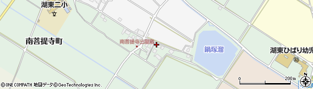 滋賀県東近江市南菩提寺町218周辺の地図