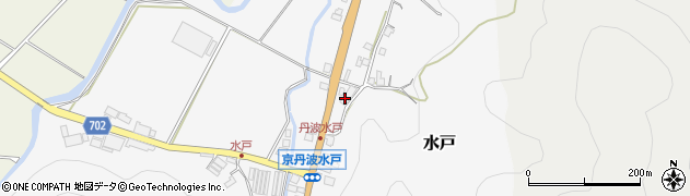 京都府船井郡京丹波町水戸尻江周辺の地図