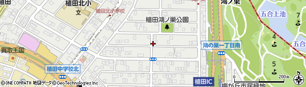 愛知県名古屋市天白区鴻の巣周辺の地図