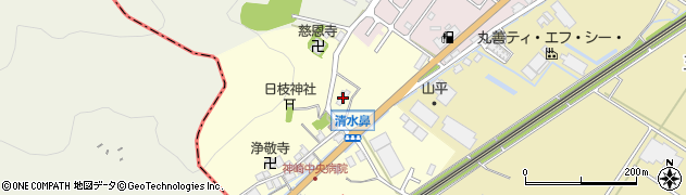 神崎中央訪問看護ステーション周辺の地図