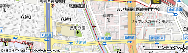 愛知県名古屋市熱田区新尾頭町周辺の地図