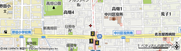 維新塾　高畑個別校周辺の地図