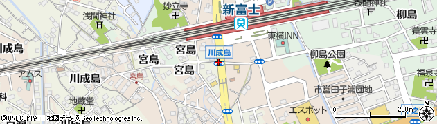 川成島周辺の地図
