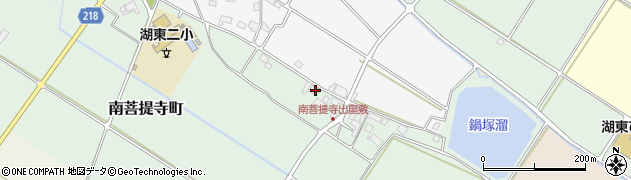 滋賀県東近江市南菩提寺町300周辺の地図