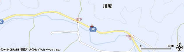 兵庫県丹波篠山市川阪309周辺の地図