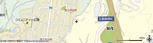 静岡県三島市加茂4528周辺の地図