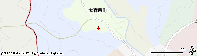 京都府京都市北区大森西町56周辺の地図