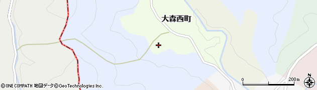 京都府京都市北区大森西町81周辺の地図