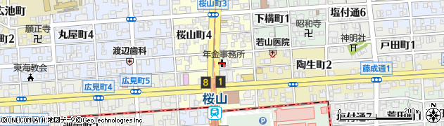 昭和年金事務所周辺の地図