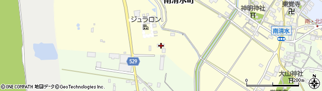 滋賀県東近江市南清水町744周辺の地図
