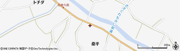 愛知県設楽町（北設楽郡）東納庫（上ノ山）周辺の地図