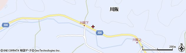 兵庫県丹波篠山市川阪308周辺の地図
