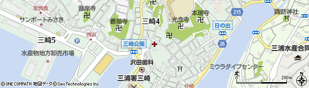 辻井理容店周辺の地図