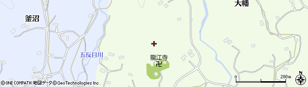 千葉県鴨川市大幡周辺の地図