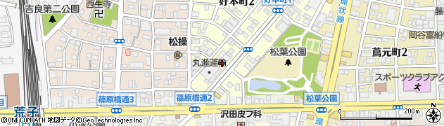 愛知県名古屋市中川区好本町3丁目周辺の地図