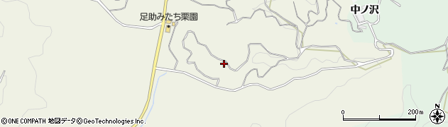 愛知県豊田市井ノ口町（三ツ足）周辺の地図