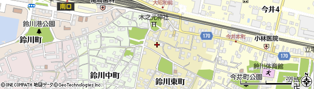 静岡県富士市鈴川東町5周辺の地図