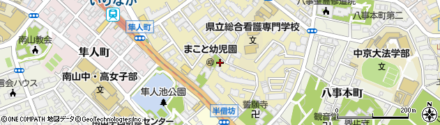 愛知県名古屋市昭和区滝川町110周辺の地図