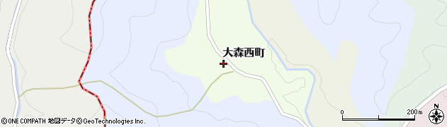 京都府京都市北区大森西町44周辺の地図
