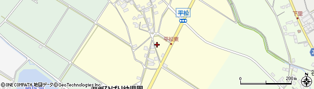 滋賀県東近江市平松町664周辺の地図