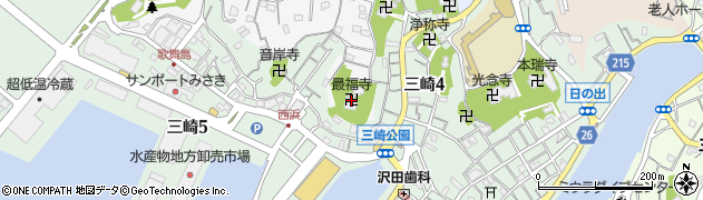 最福寺周辺の地図