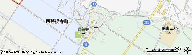滋賀県東近江市南菩提寺町703周辺の地図