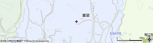 千葉県鴨川市釜沼1011周辺の地図