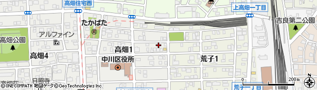 水道レスキュー名古屋市中川区高畑営業所周辺の地図
