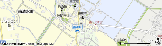 滋賀県東近江市南清水町129周辺の地図