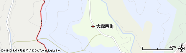 京都府京都市北区大森西町133周辺の地図