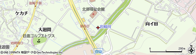 愛知県日進市岩崎町大塚1040周辺の地図