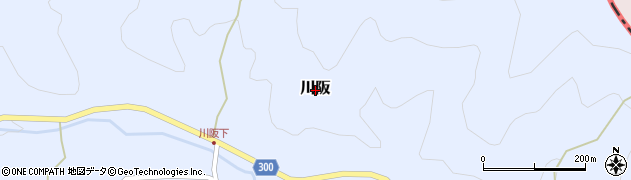 兵庫県丹波篠山市川阪周辺の地図