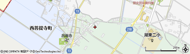 滋賀県東近江市南菩提寺町809周辺の地図